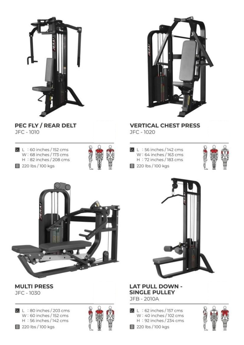 PEC FLY / REAR DELT