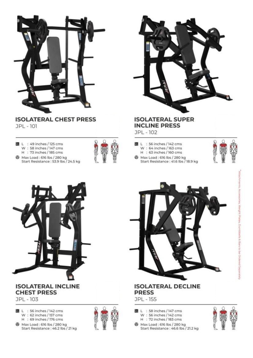 ISOLATERAL CHEST PRESS